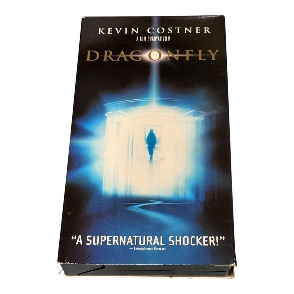 Vintage Dragonfly VHS Tape Kevin Costner 2002 Supernatural Thriller Universal